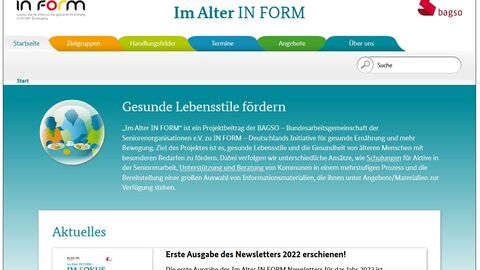 BAGSO Im Alter IN FORM